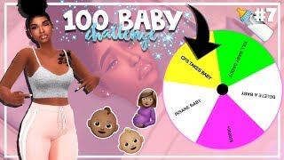 SIMS 4 100 BABY CHALLENGE with A TWIST 7 TWINS BIRTH [upl. by Spear]