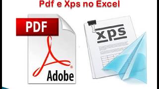 Como Gerar Arquivos em PDF e Xps no Excel [upl. by Cesar]