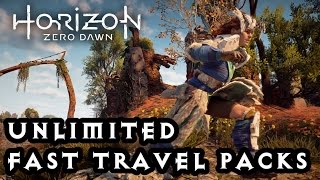 Horizon Zero Dawn  Unlimited Fast Travel [upl. by Wilen610]