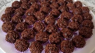 BRIGADEIRO SEM FOGÃO com CozinhandoComNane [upl. by Bugbee]