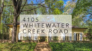 4105 Whitewater Creek Road NW Atlanta Georgia 30327 [upl. by Orvil]