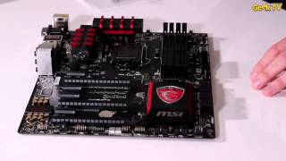 Komplettse  Unboxing av MSI Z97 GAMING 5 [upl. by Neela241]