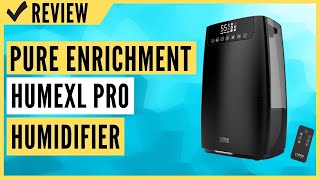 Pure Enrichment HumeXL Pro Warm and Cool Mist Humidifier Review [upl. by Nilats]