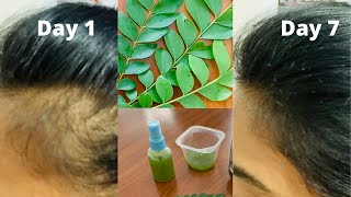 7 day Hair Miracle  With Proven Real Results  Curry Leaves Magic [upl. by Gora]