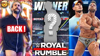 WHAT  AB Aayega CM PUNK NXT Mein 🤯CONFIRMED ROYAL Rumble 2024 WINNER SPOILER LA Knight Return [upl. by Ahsatal756]