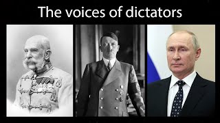 the sounds of dictators  voices of 27 dictators [upl. by Assenyl]