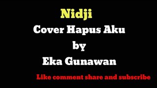 Nidji  Cover Hapus Aku by Eka Gunawan [upl. by Naedan870]