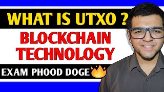 UTXO Unspent Transaction Output in Blockchain Technology [upl. by Ainegue]