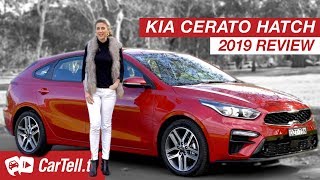 2019 Kia Cerato Hatch review  Australia [upl. by Shaylyn]