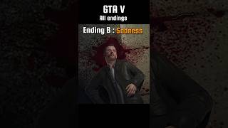 GTA Vs all endings gta gaming shorts [upl. by Aihsit]