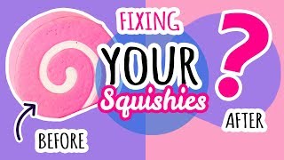 Squishy Makeover Fixing Your Squishies 8 [upl. by Ymmot]