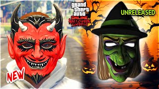 How To Activate The NEW FEATURE With Halloween Masks in GTA 5 Online [upl. by Olivann]