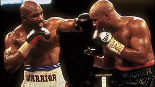 Evander Holyfield USA vs Michael Moorer USA II  KNOCKOUT BOXING fight HD [upl. by Ranson]