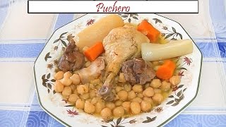 Puchero con pollo campero  Receta de Cocina en Familia [upl. by Trimble]