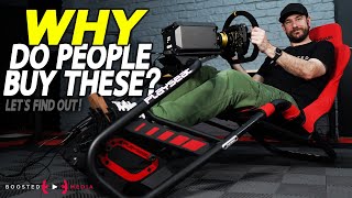 JUST BUY A PROFILE RIG  Playseat Trophy Sim Racing Cockpit Review [upl. by Hospers993]