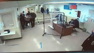 Ohio prison officials share video of what led to inmates death identify 10 employees involved [upl. by Nosnehpets]