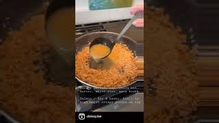 Japanese risotto amp salmon chef cooking food homemade recipe yummy dinner rice salmon [upl. by Neemsaj]