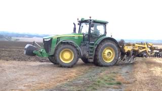 Podrývání s John Deere 8370R [upl. by Caves]