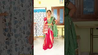 Miku e drape nachindi 🥻😍ytshorts saree pattusarees onlineshopping sareedrapping viralvideo [upl. by Llerraf248]