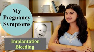 My PREGNANCY SYMPTOMS Day 1 to 14 from OVULATION  IMPLANTATION BLEEDING  प्रेगनेंसी के लक्षण [upl. by Aihsatan]