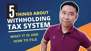 What are Withholding Taxes  ANO ANG WITHHOLDING TAX NG BIR [upl. by Vins]