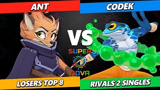 Supernova 2024 Top 8  Ant Fleet Vs Codek Ranno Rivals 2 Tournament [upl. by Nitniuq458]