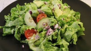 Salat mit Avocado Rezept  Der Bio Koch 469 [upl. by Pare]