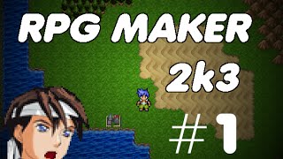 RPG Maker 2003 Tutorial  Part 1 Maps and Events [upl. by Scriven]