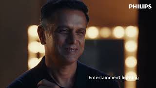 Hum raaton mein sooraj ugaate hain  Signify x Rahul Dravid  Philips lighting products TVC45s v1 [upl. by Rafe]