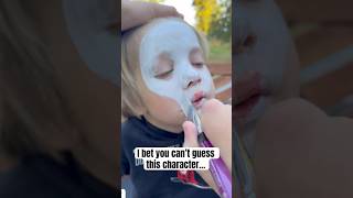 Can you guess this character facepaint facepainting halloween spookyseason facepaintingtutorial [upl. by Oitaroh]