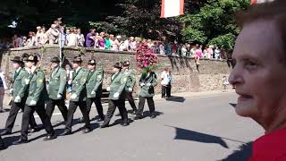 Aufzug zur Parade Schützenfest Hemmerden 2013 [upl. by Nnaylrebmik]