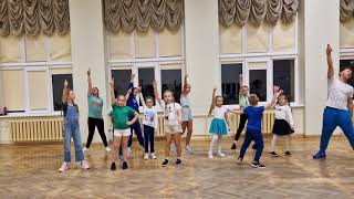 Zumba Kids  Proud Mary workout remix [upl. by Greff873]