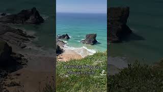 Cornwall Coast Path Hike  Bedruthan Steps to Mawgan Porth [upl. by Hutchings951]