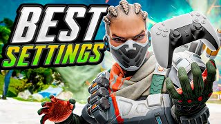 BEST CONTROLLER SETTINGS 2024 Apex Legends Season 21 [upl. by Baxie]