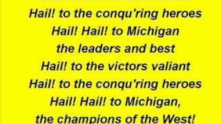 University of Michigan  Fight Song [upl. by Elatsyrk129]