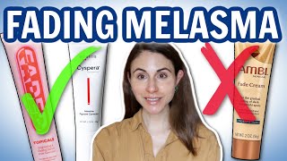 5 SKIN LIGHTENING TREATMENTS TO FADE MELASMA WITHOUT HYDROQUINONE  Dermatologist DrDrayzday [upl. by Oinota61]