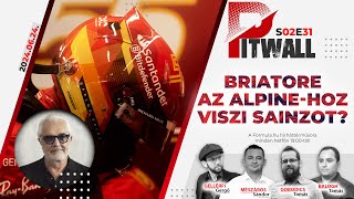 Pitwall Briatore az Alpinehoz viszi Sainzot S02E31 [upl. by Kelda]