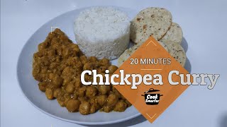 Chickpea curry in 20 MINUTES  avantgardevegan INSPIRED  COOK SMARTER [upl. by Ylam]