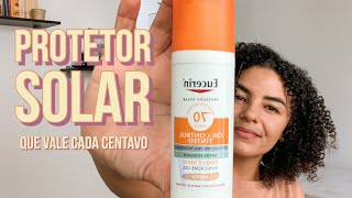 Simplesmente o MELHOR PROTETOR SOLAR que já usei até o momento EUCERIN [upl. by Porte]