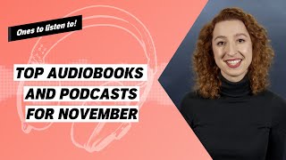 Novembers Top Audiobooks and Podcasts  Audible UK [upl. by Nohsyt]