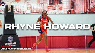 Rhyne Howard shines in National Team debut  PLAYER HIGHLIGHTS [upl. by Pricilla]