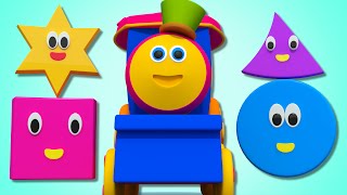 Bob The Train  Shapes Song For Childrens  Learn Shapes by Bob The Train [upl. by Ruamaj]