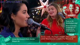 Linnéa Henriksson amp Molly Sandén  Släpper allt  Live ✰ Musikhjälpen 2017 ✰ [upl. by Loralyn437]