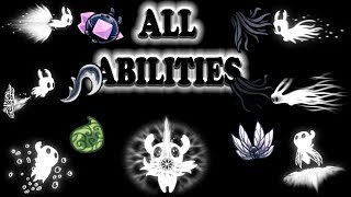 Hollow knight all abilities  hollow knight  grimme troupe [upl. by Eyaf]