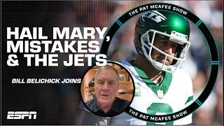 Bill Belichick’s HONEST reaction to THAT Hail Mary  Jets’ BIG ISSUES  The Pat McAfee Show [upl. by Robina]