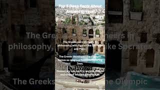 Top 5 Deep Facts About Ancient Greece [upl. by Ciccia]