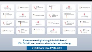 Einkommen digitaltauglich definieren Ein Schritt zur serviceorientierten Verwaltung [upl. by Nohsram505]