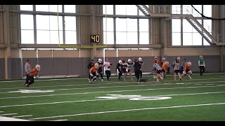 A look inside Oklahoma State spring football practice March 26 2024 [upl. by Eydie]