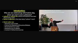 20241027 Sermon  Reformation Sunday  Martin Luthers 95 Theses  Romans 11617 32326 [upl. by Belldame141]