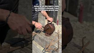 German air raid siren found in a bunker near Utah Beach in Normandy France The siren still works [upl. by Barbour]